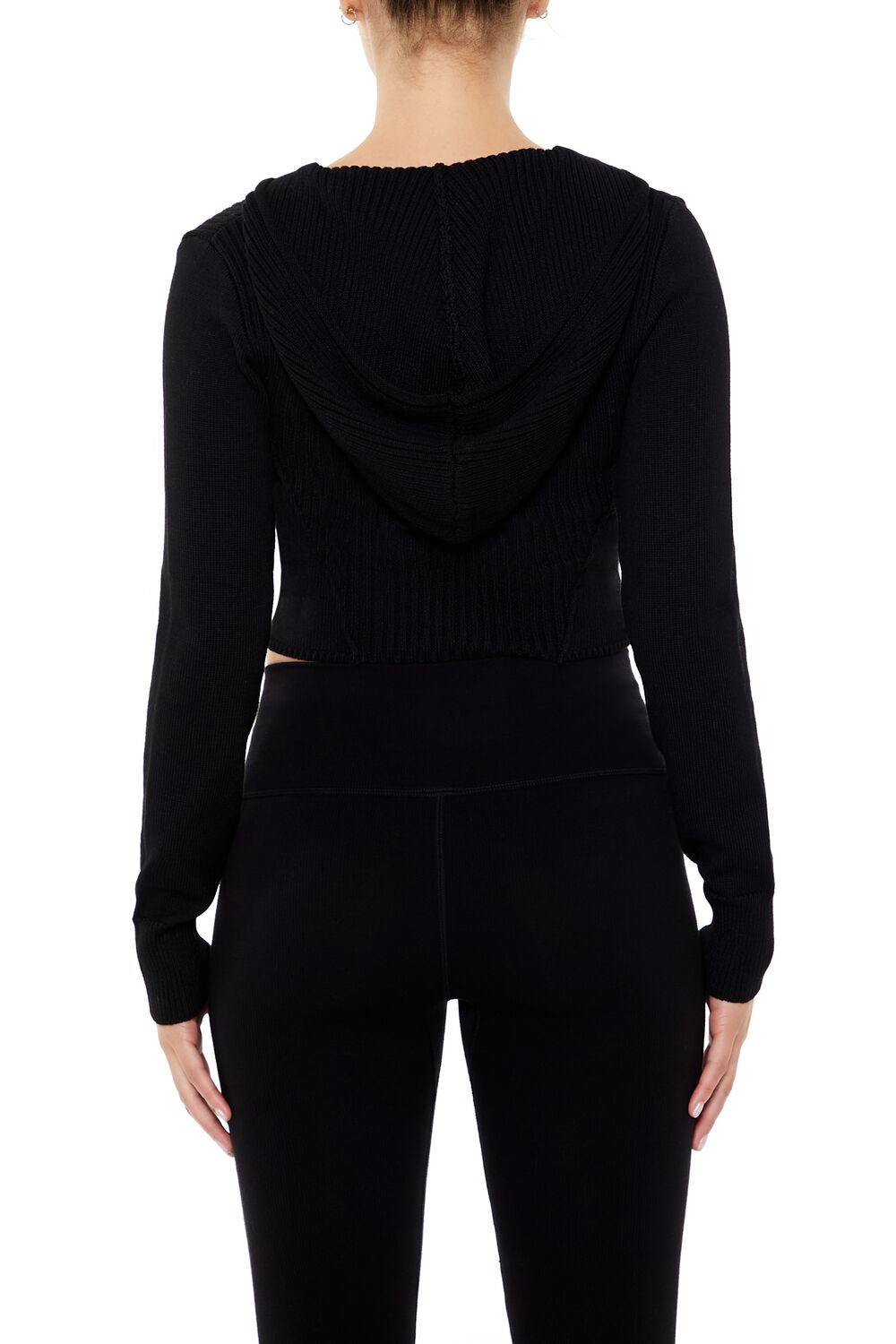 Hooded Zip-Up Sweater