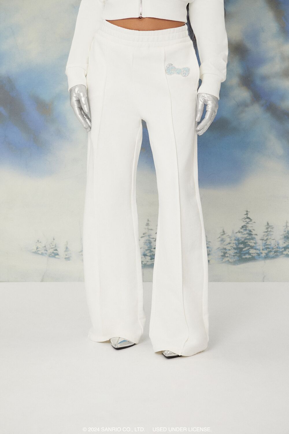 Rhinestone Hello Kitty Sweatpants