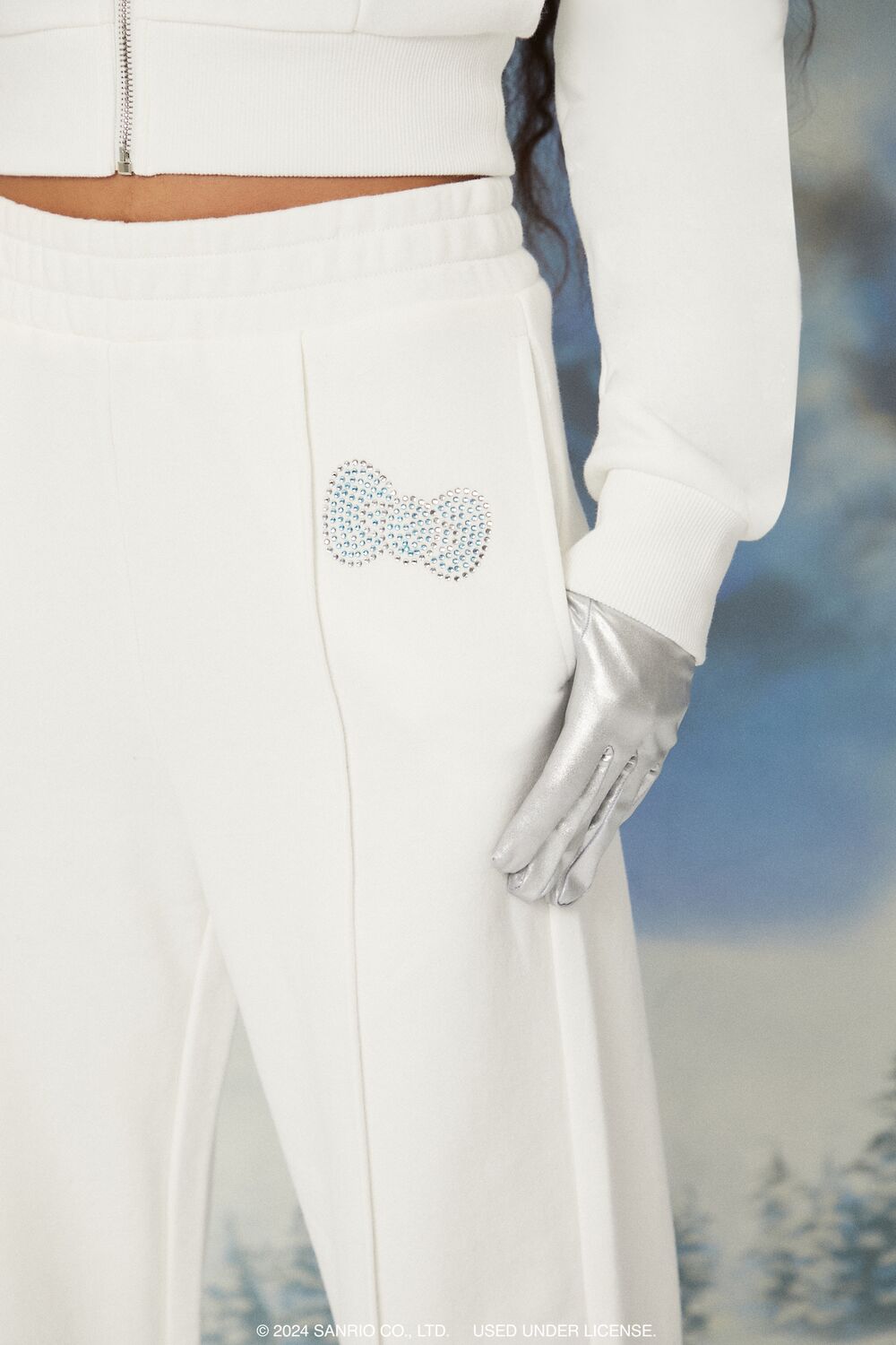 Rhinestone Hello Kitty Sweatpants