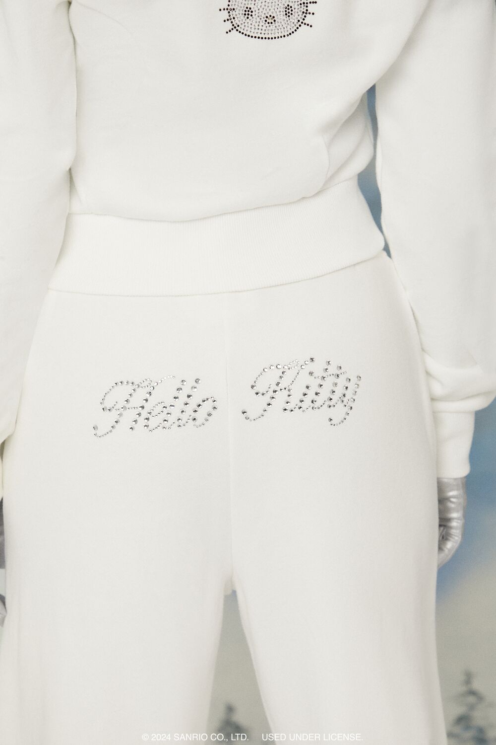 Rhinestone Hello Kitty Sweatpants