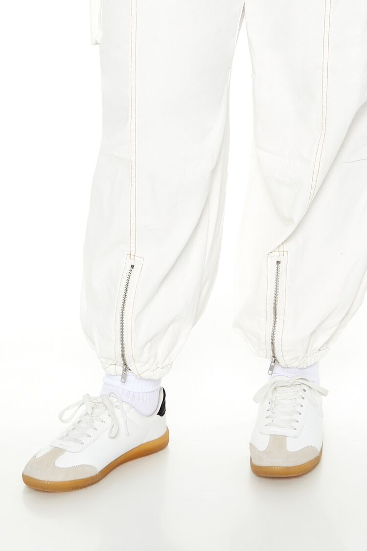 Plus Size High-Rise Cargo Joggers