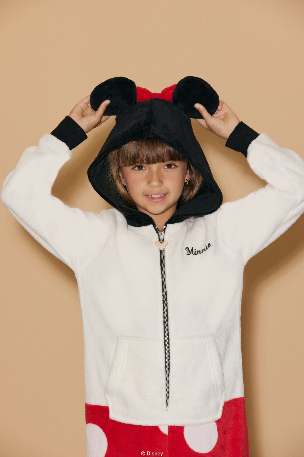 Girls Disney Minnie Mouse Pajama Jumpsuit (Kids)
