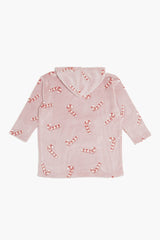 Girls Candy Cane Pajama Dress (Kids)
