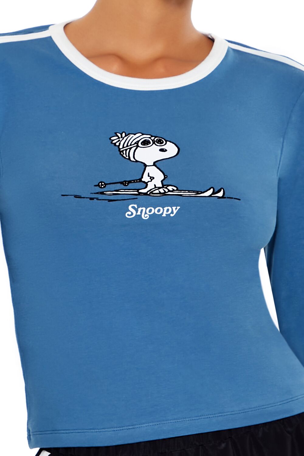 Ski Snoopy Graphic Top