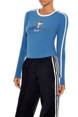 Ski Snoopy Graphic Top