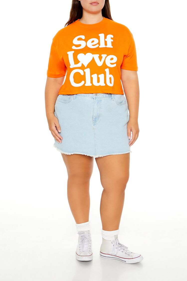 Plus Size Self Love Club Tee