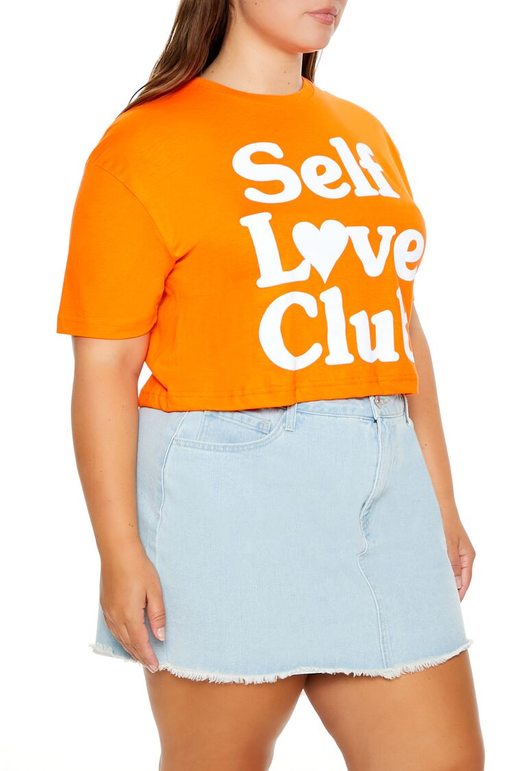 Plus Size Self Love Club Tee