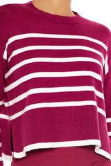 Striped Cropped Sweater