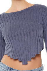 Sharkbite Cropped Sweater