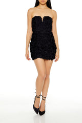 Rosette Mini Tube Dress