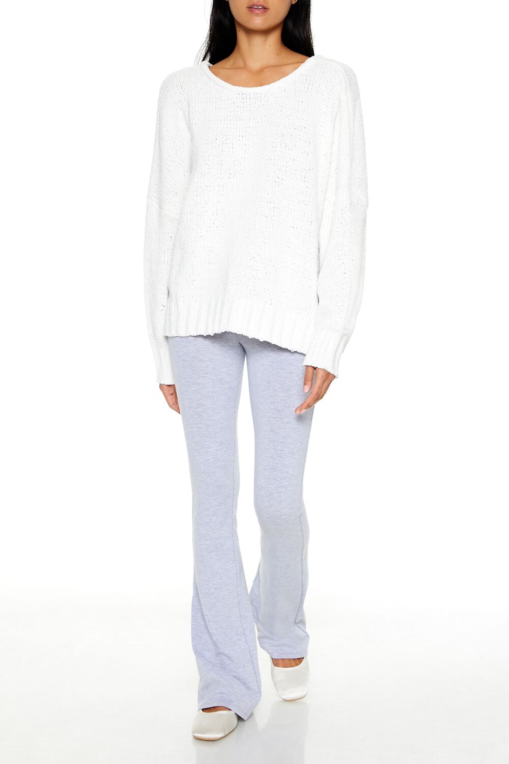 Crossover Tie-Back Sweater