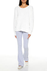 Crossover Tie-Back Sweater