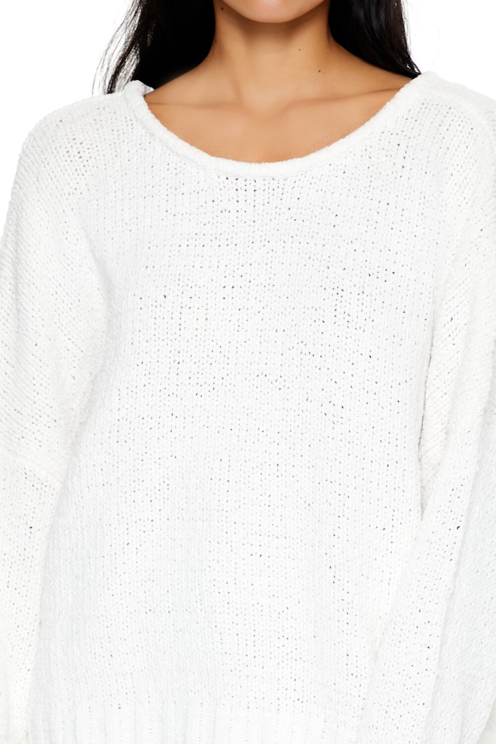 Crossover Tie-Back Sweater