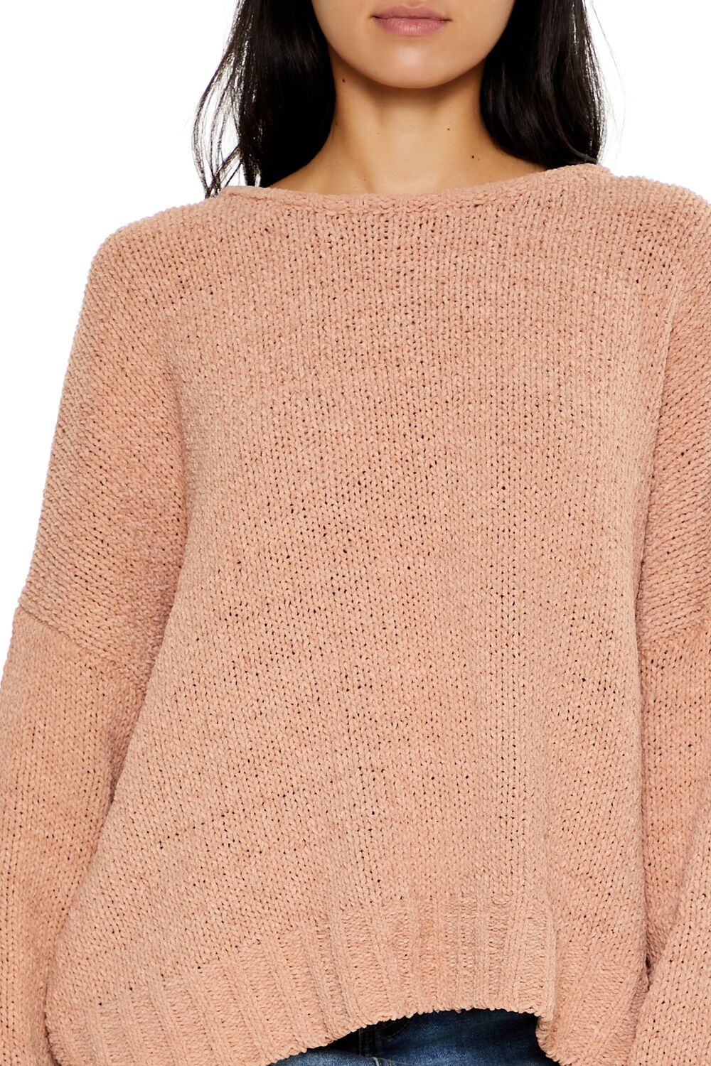 Crossover Tie-Back Sweater