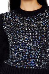 Iridescent Sequin Sweater