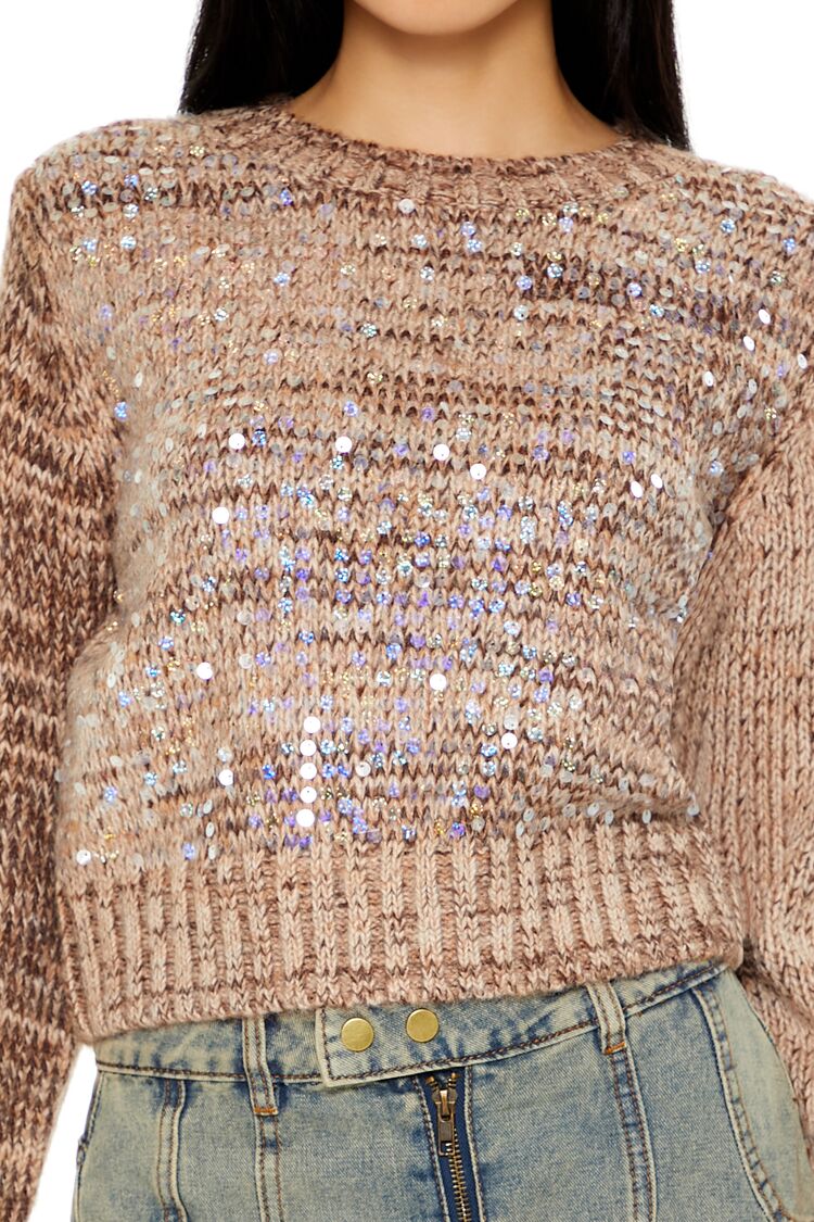 Iridescent Sequin Sweater