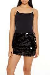 Contour Sculpt Metallic-Strap Cami