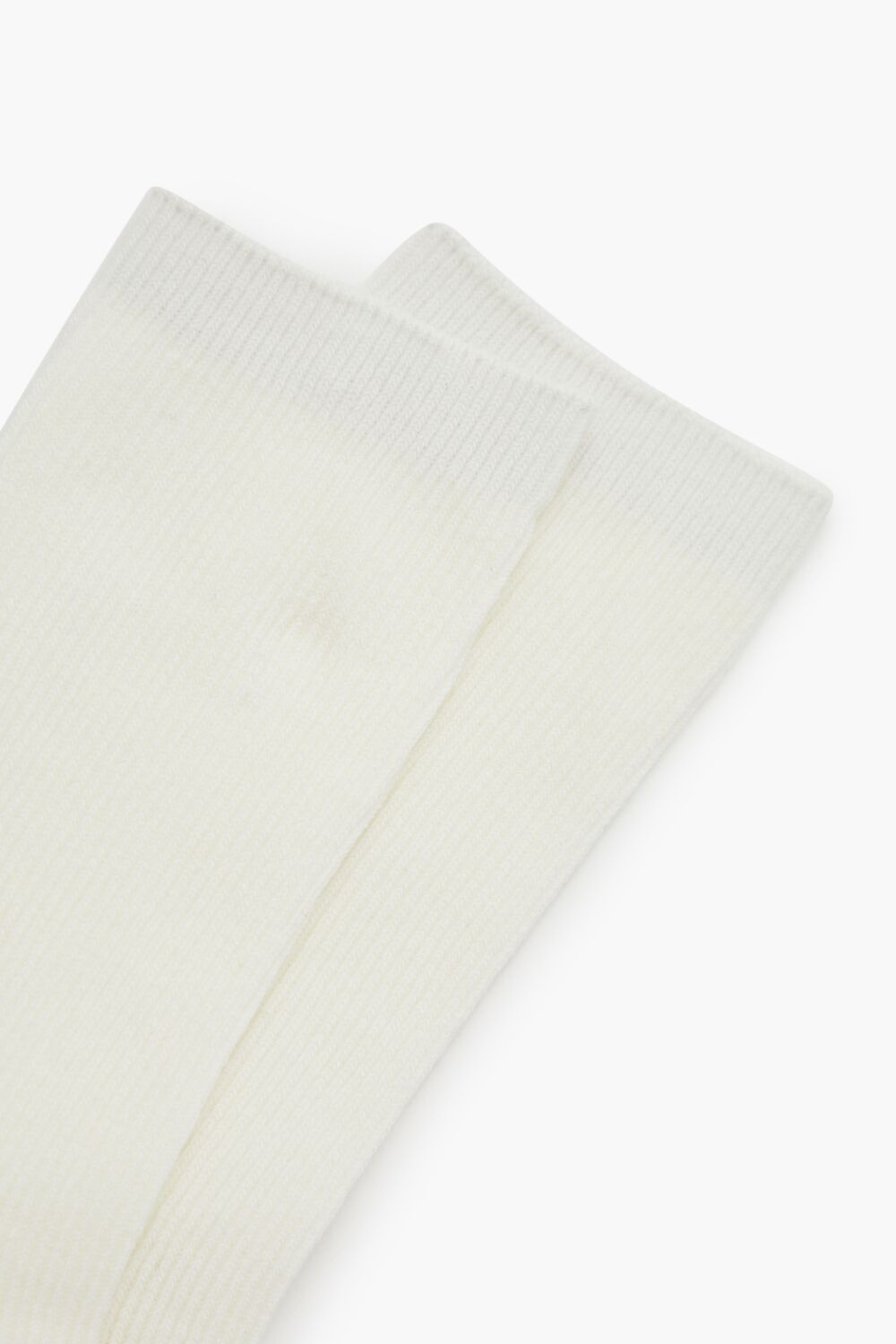 Ribbed Crew Socks