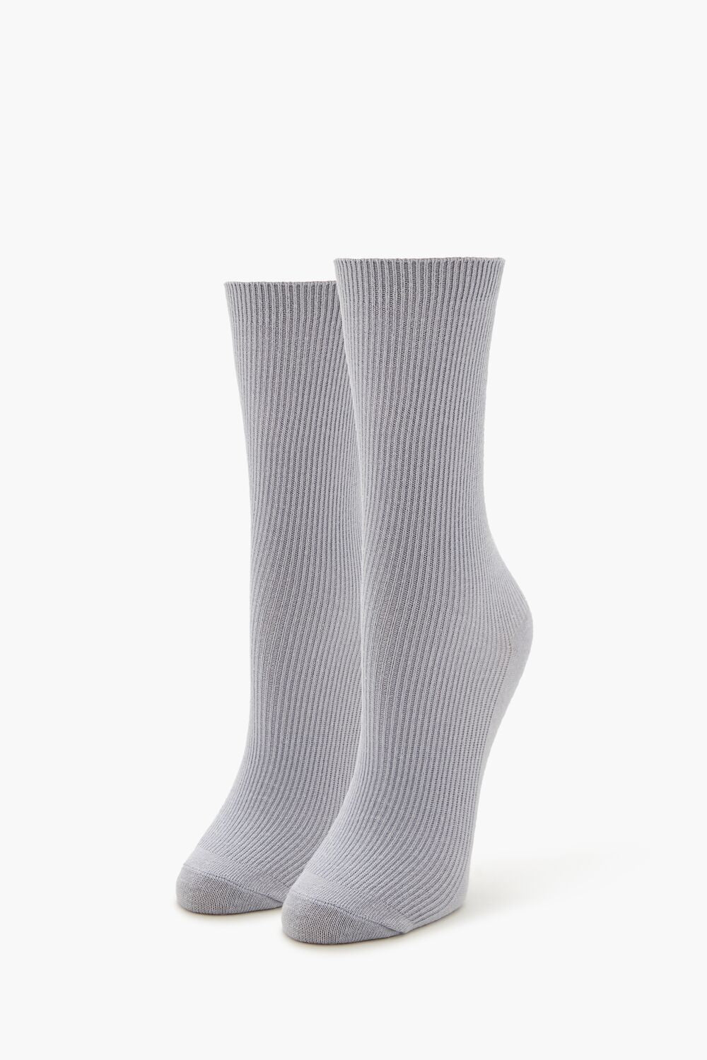 Ribbed Crew Socks