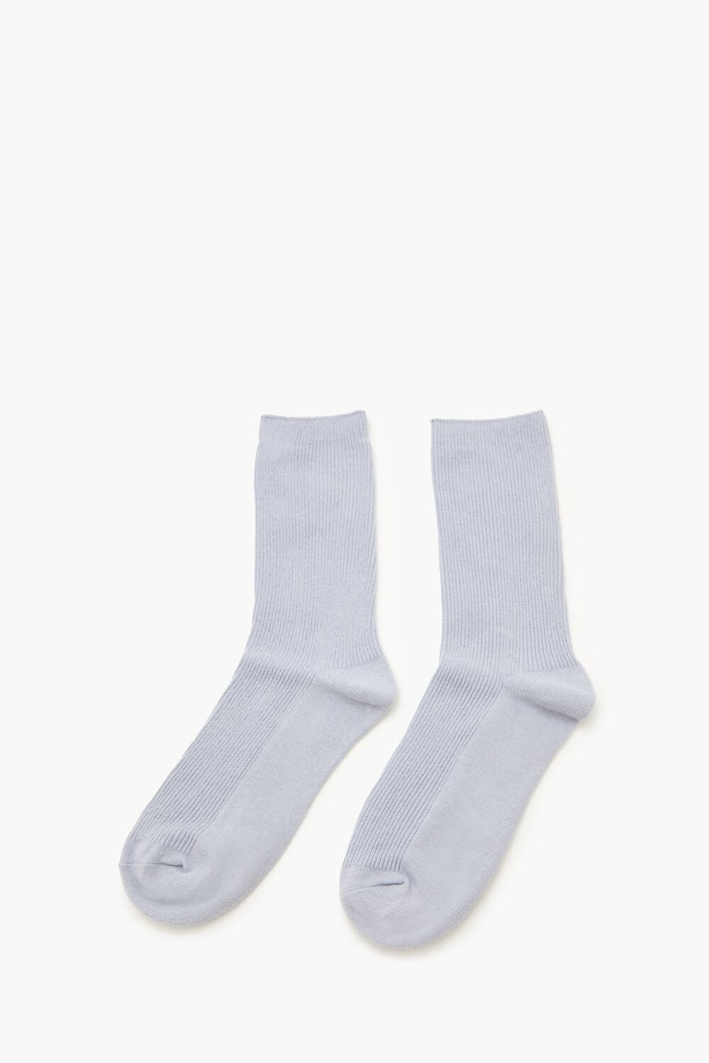 Ribbed Crew Socks