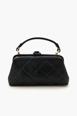 Quilted Faux Leather Crossbody Bag