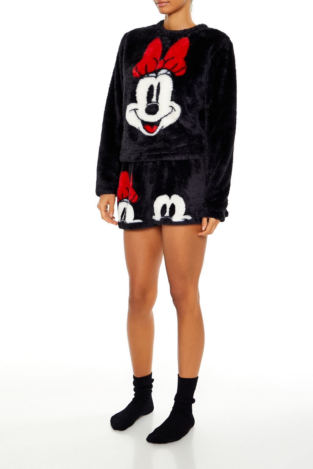 Disney Mickey & Minnie Pajama Shorts