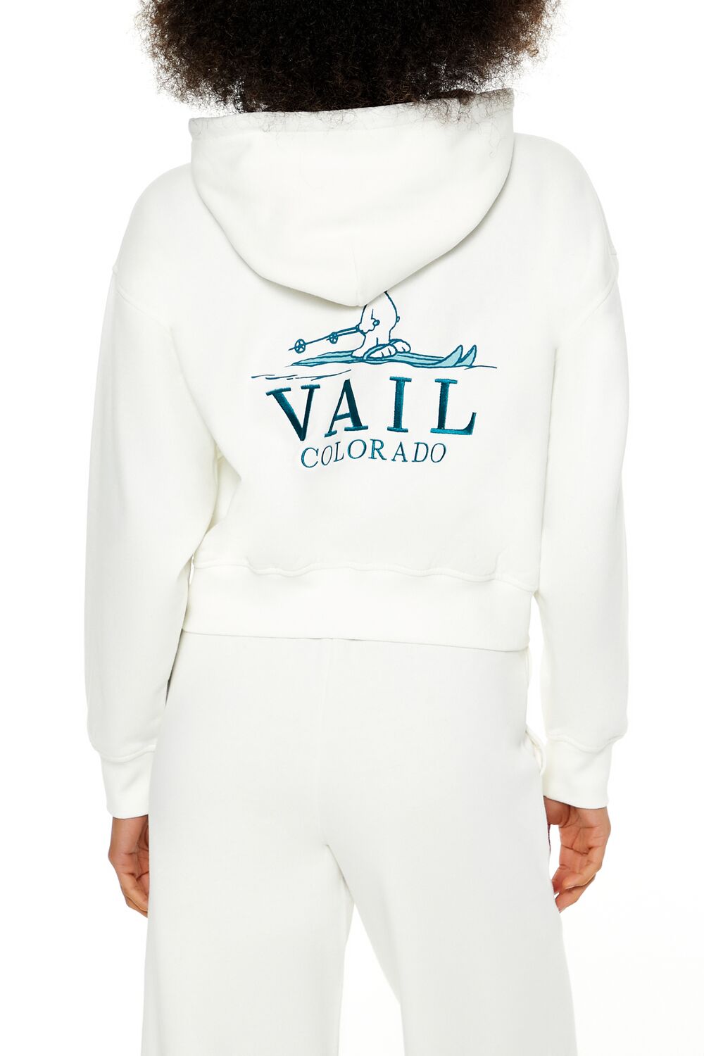 Snoopy Vail Colorado Zip-Up Hoodie
