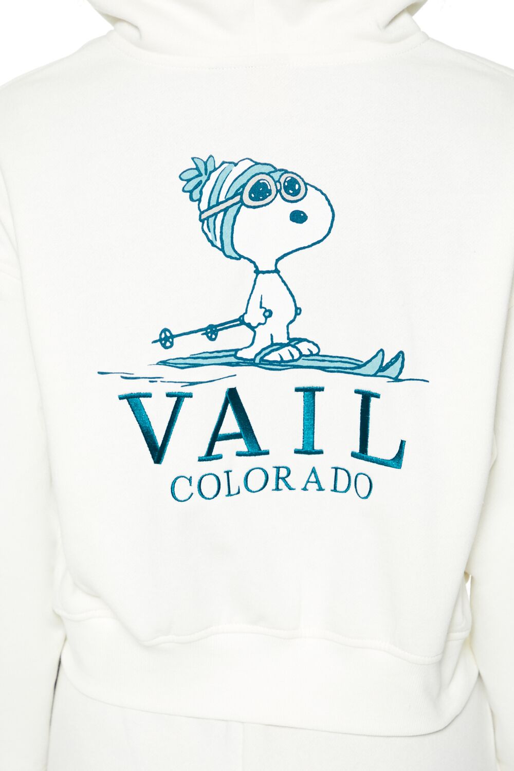 Snoopy Vail Colorado Zip-Up Hoodie