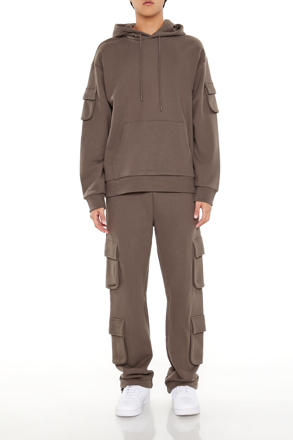 French Terry Cargo Hoodie