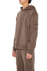 French Terry Cargo Hoodie