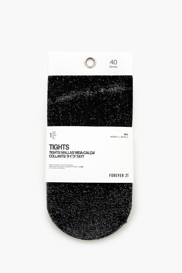 Glitter Knit Tights