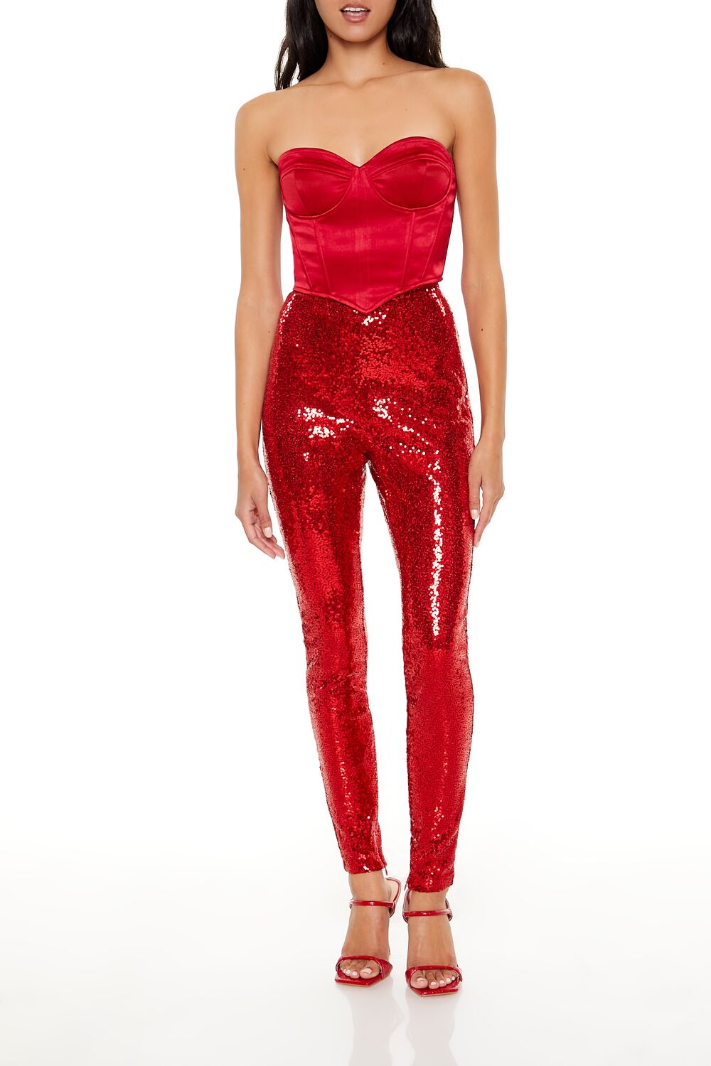 Sequin High-Rise Leggings