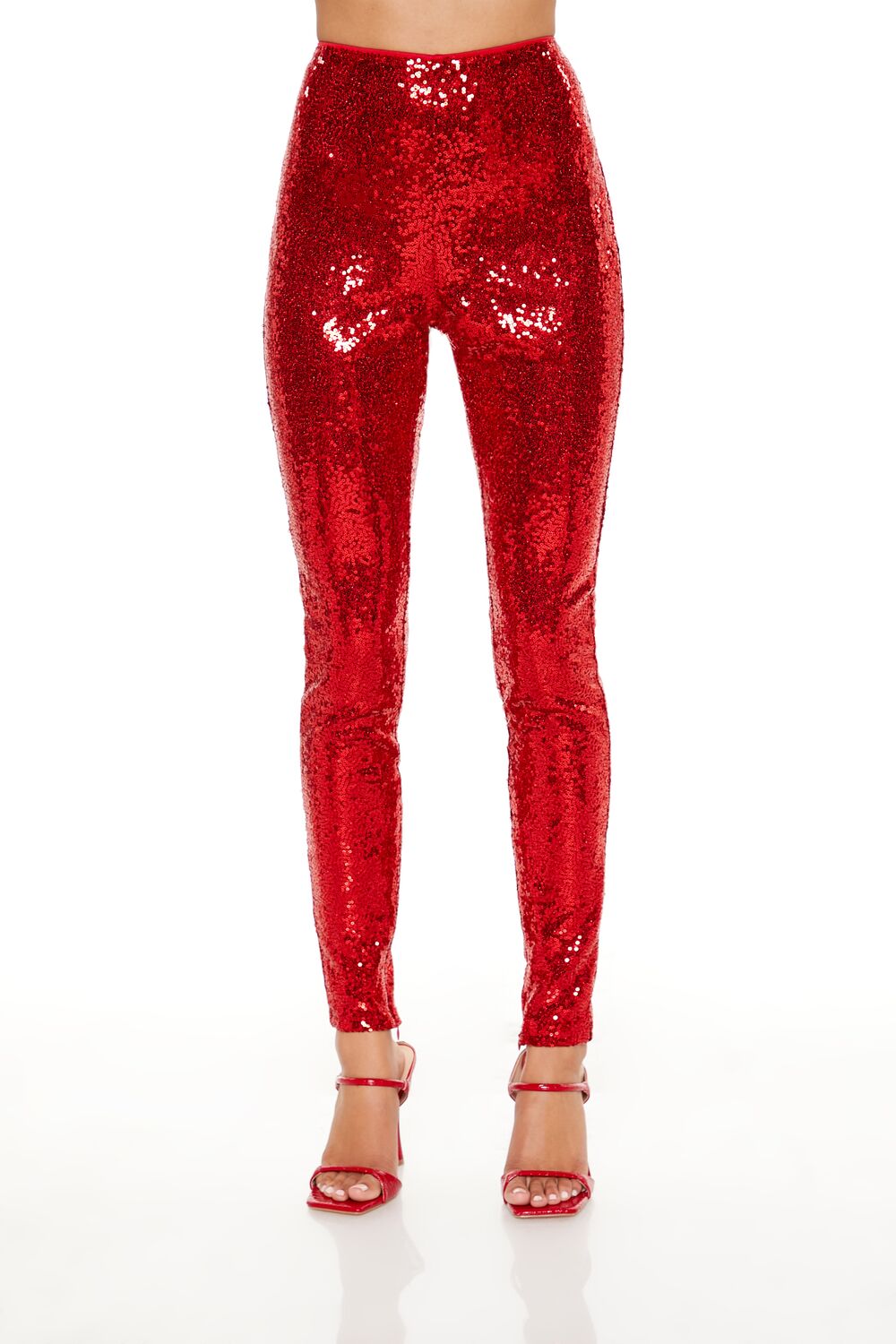 Sequin High-Rise Leggings