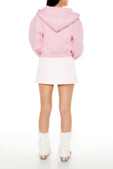 French Terry Drawstring Mini Skort