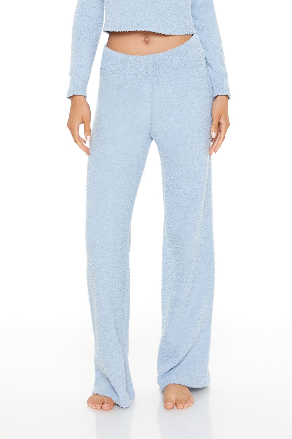 Plush High-Rise Pajama Pants