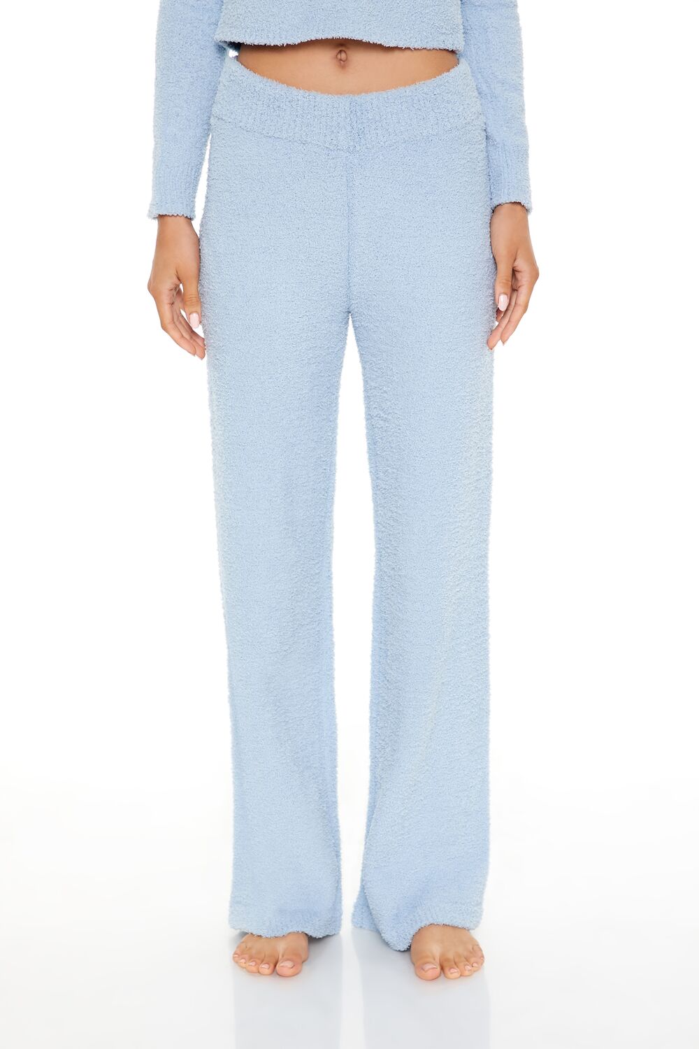 Plush High-Rise Pajama Pants