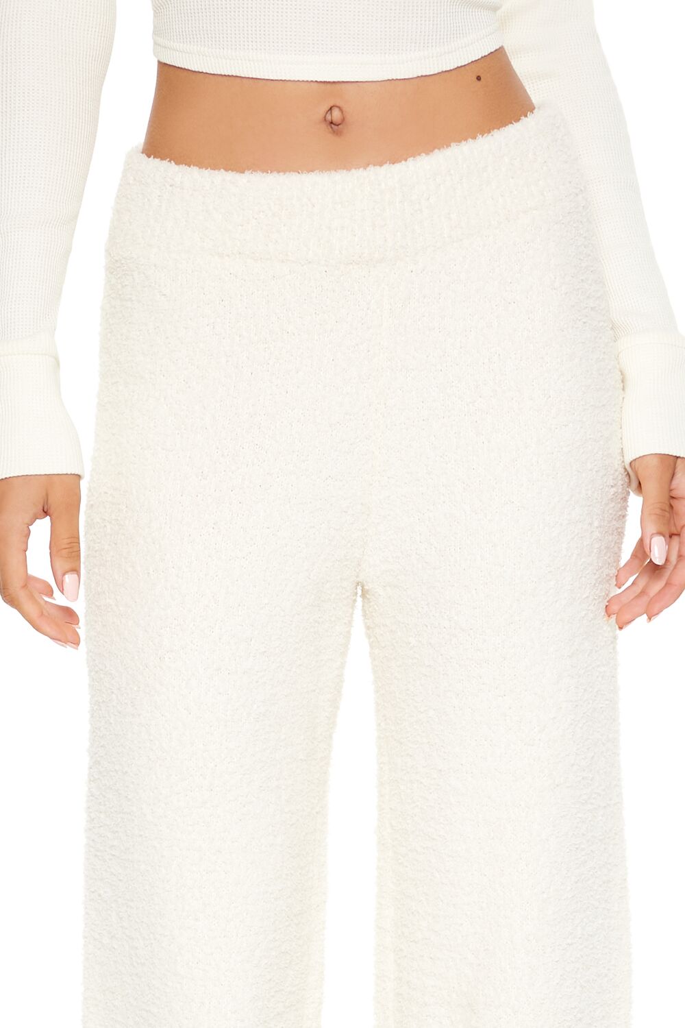Plush High-Rise Pajama Pants