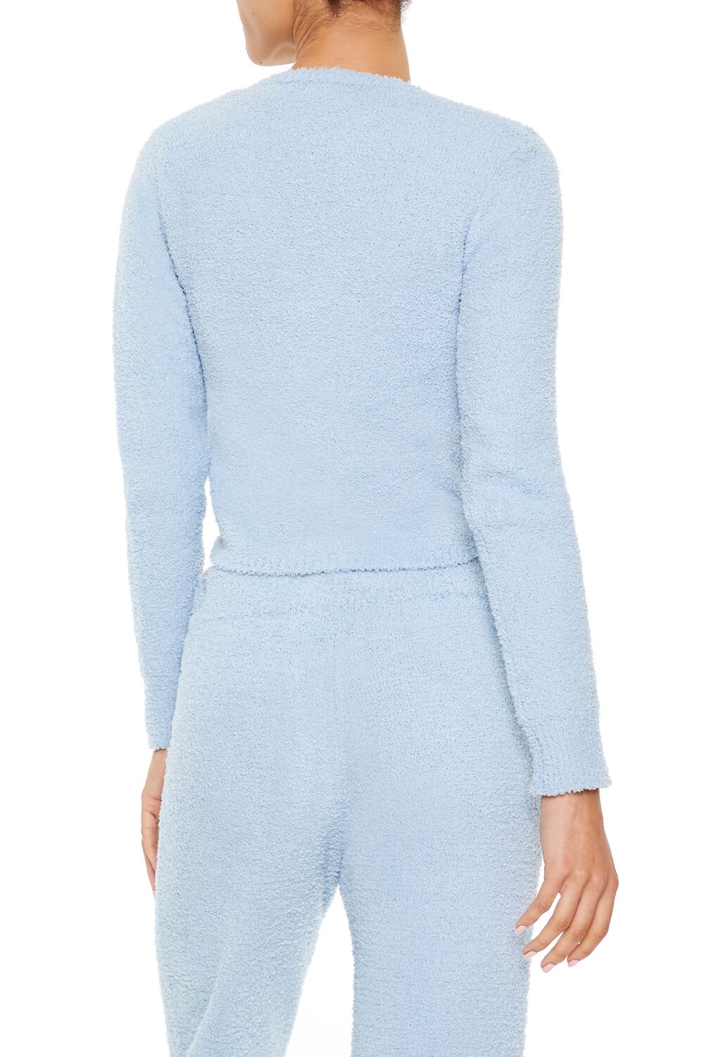 Plush Cropped Pajama Top