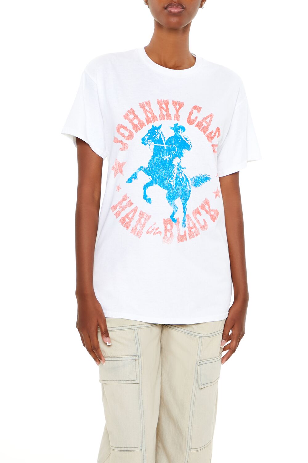 Johnny Cash Man in Black Tee