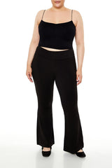 Plus Size Seamless Cropped Cami
