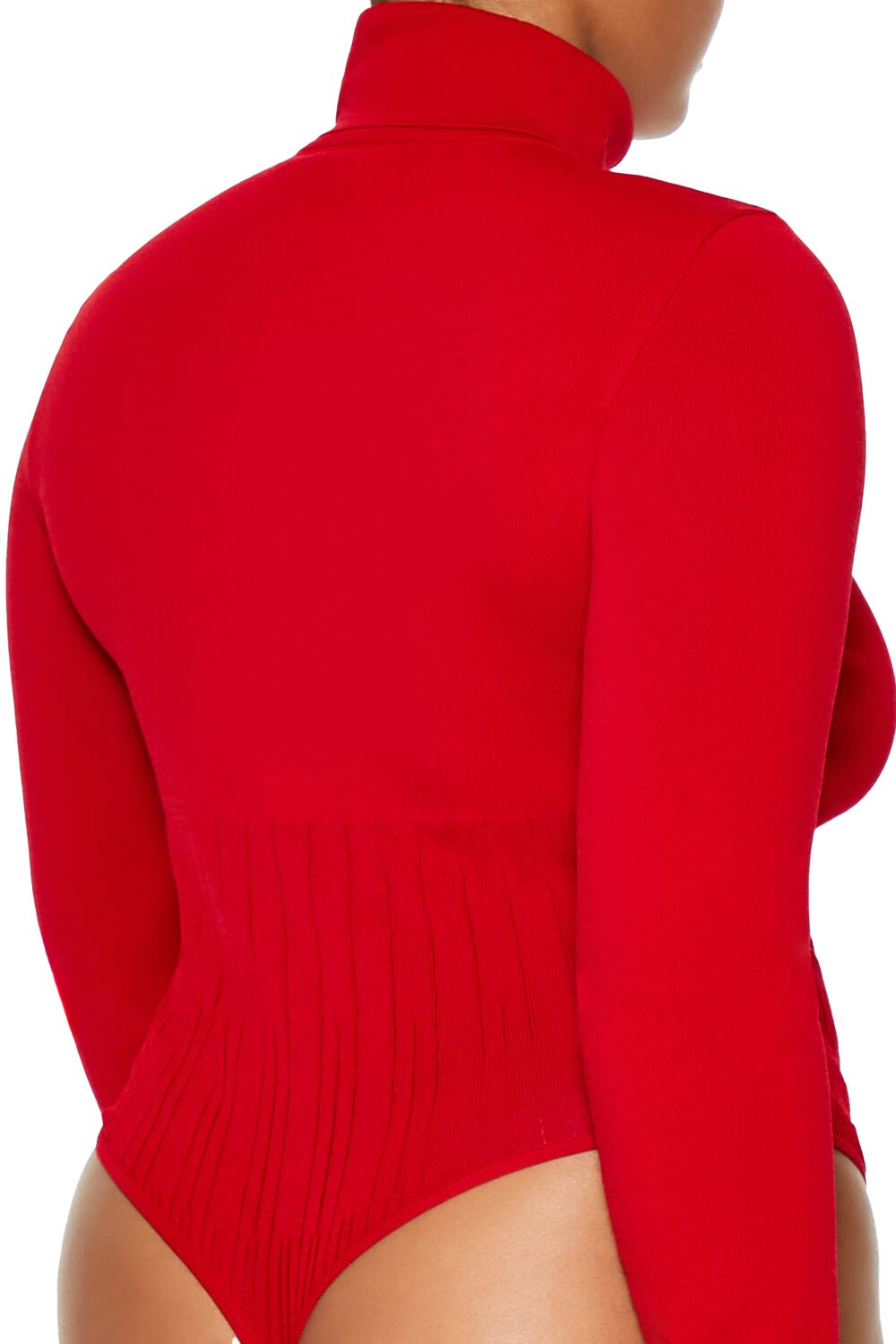 Plus Size Sweater-Knit Bodysuit