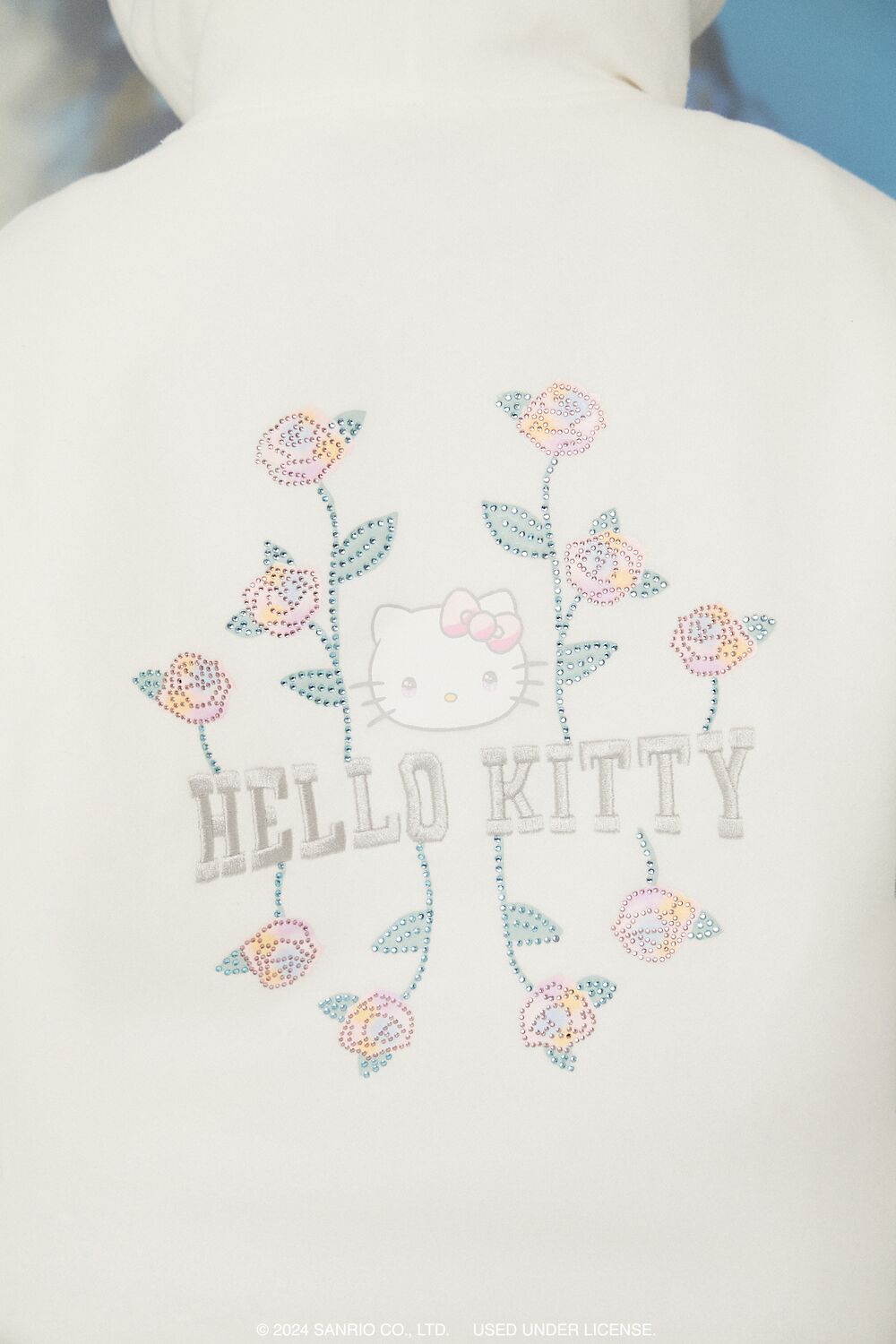 Plus Size Hello Kitty Rose Hoodie