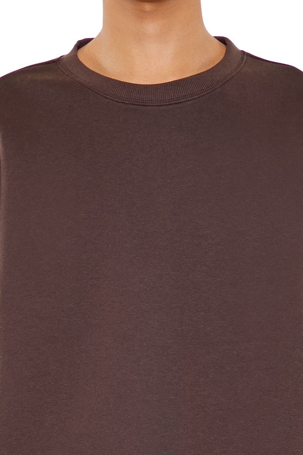 Drop-Sleeve Crew Pullover