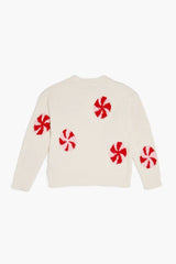 Girls Peppermint Candy Sweater (Kids)