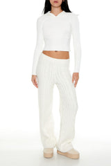 Hooded Raglan Sweater