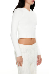 Hooded Raglan Sweater