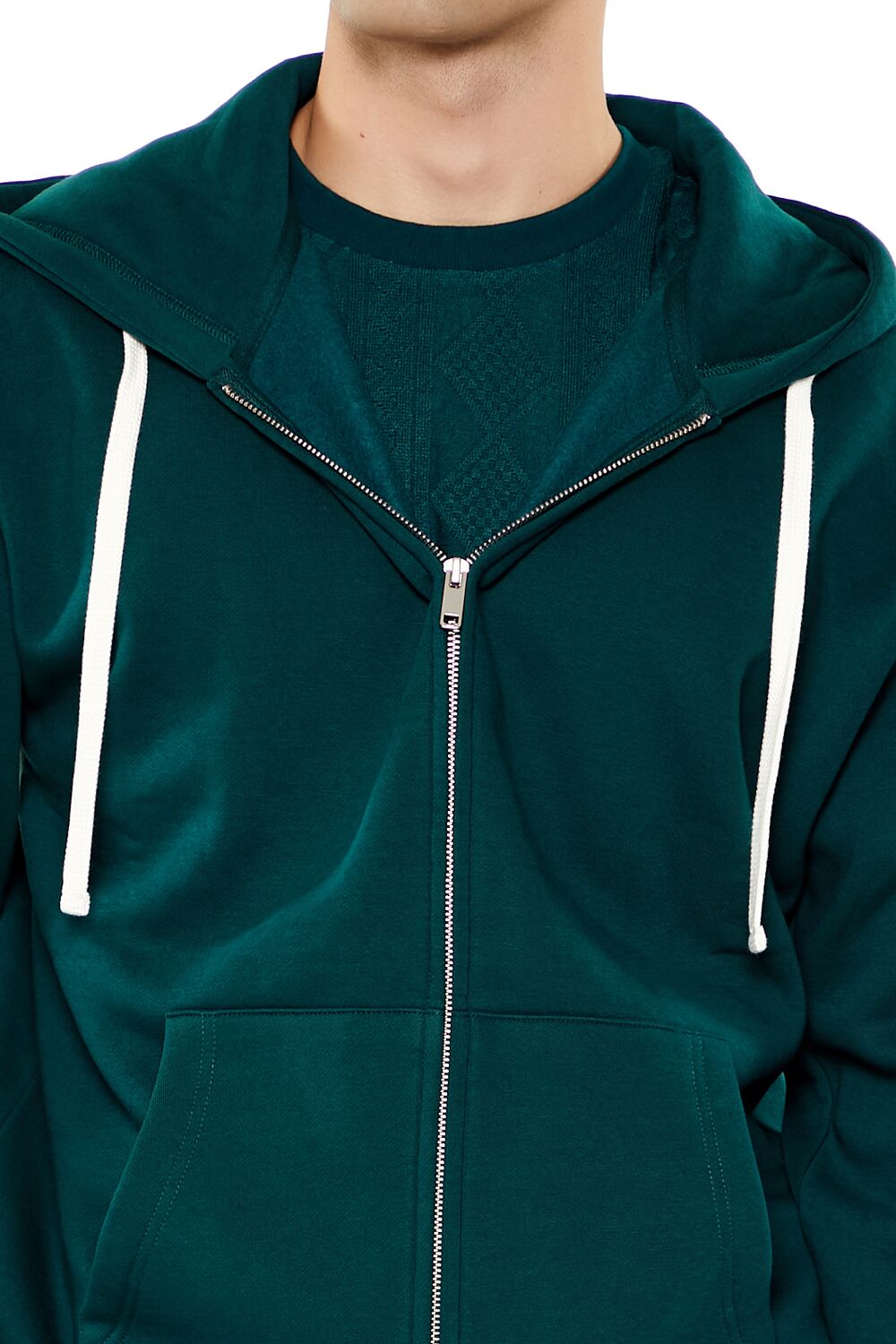 Fleece Core Athletic Zip-Up Hoodie