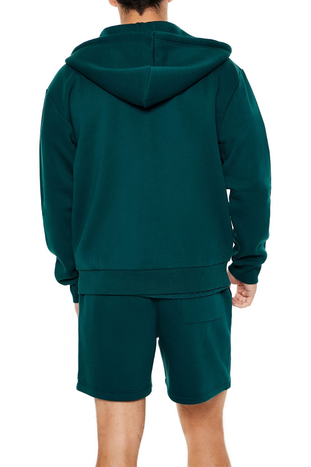 Fleece Core Athletic Zip-Up Hoodie
