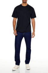 Supima-Blend Cotton Crew Tee