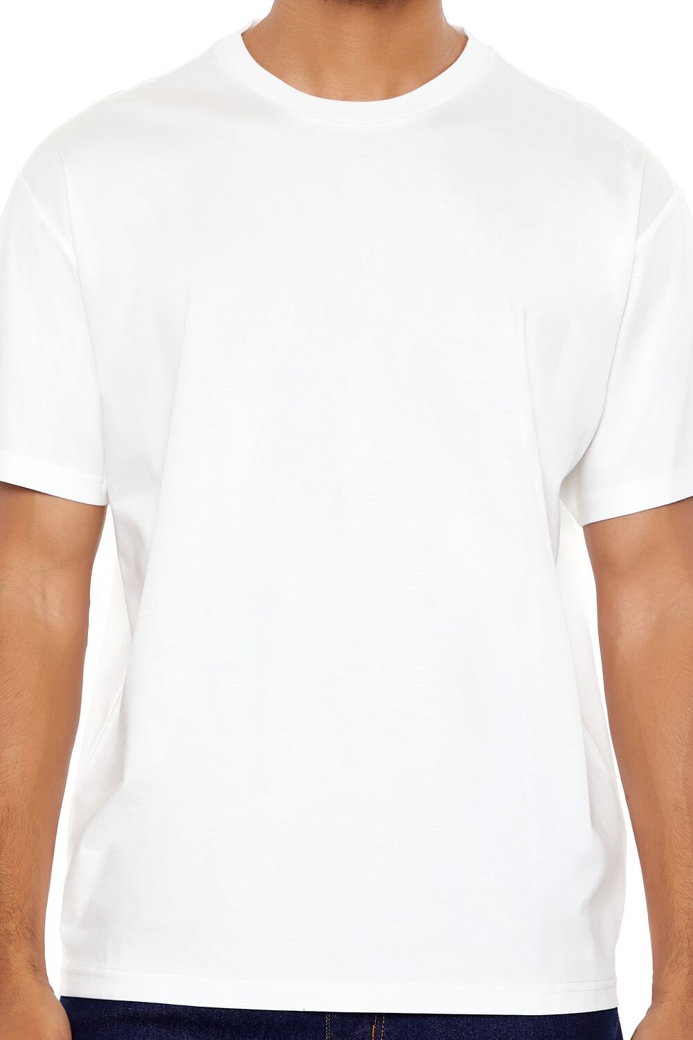 Supima-Blend Cotton Crew Tee
